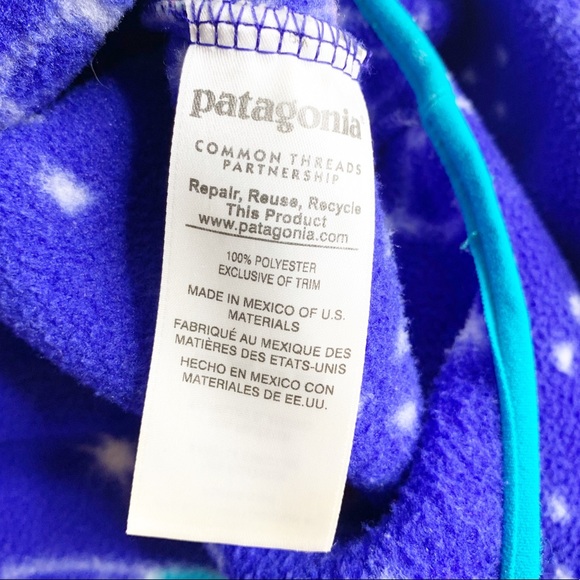 Patagonia synchilla snap t harvest moon owl patterned Fleece - Picture 5 of 9